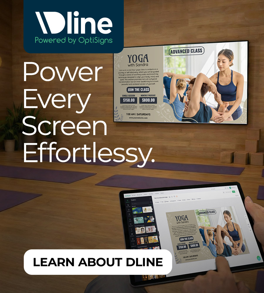 Dline powered by Optisign