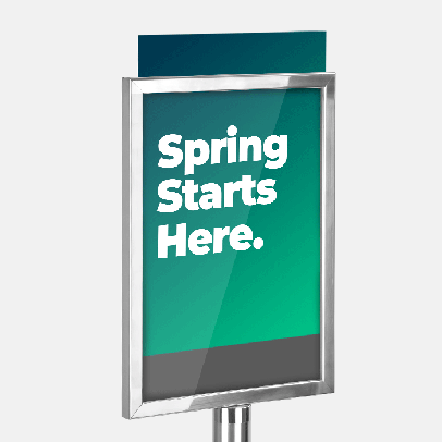 Poster stand