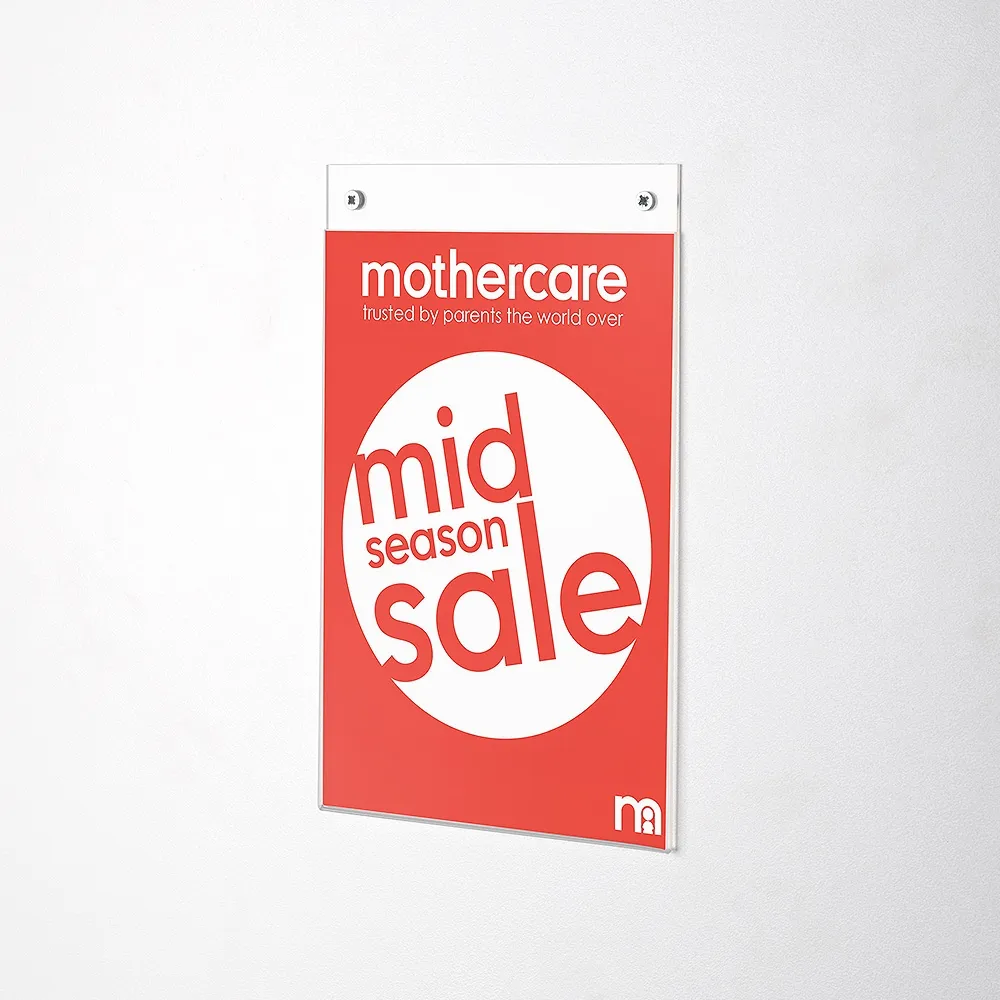 A5 Perspex Display