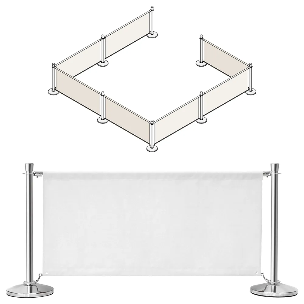 Cafe Pavement Barrier