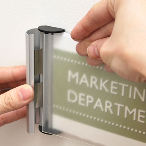 Display Sign Handle This Door Sign Holder is Perfect for Displaying Your Graphics at a ...