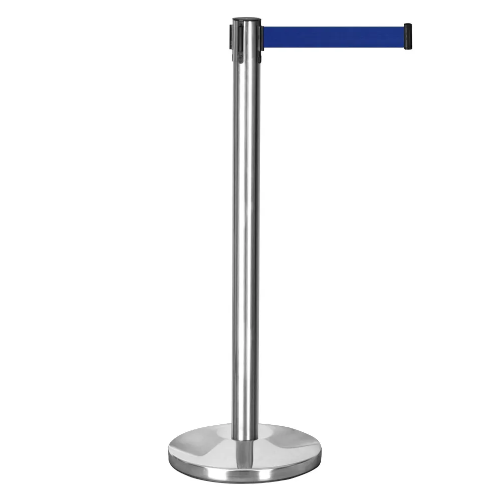 Barrier Bollard Blue Belt