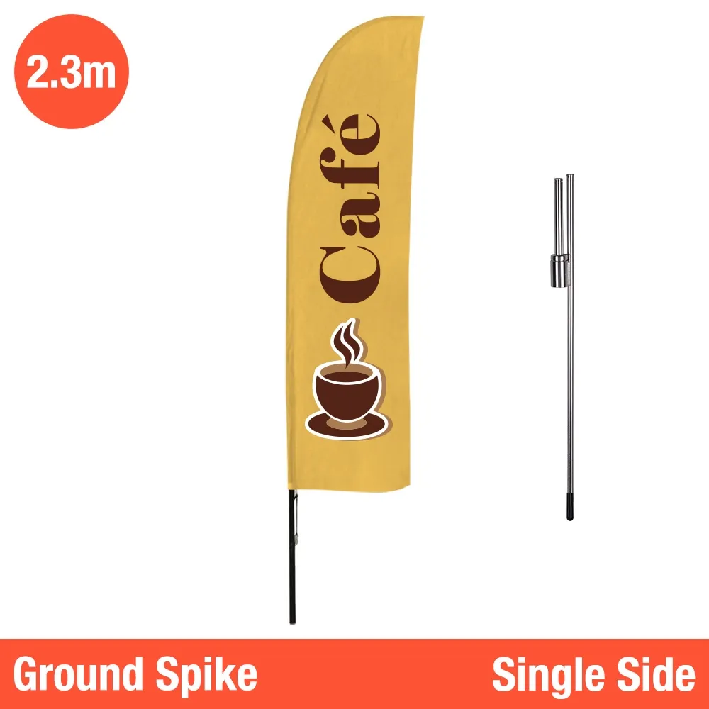 2.3m Portable Flags
