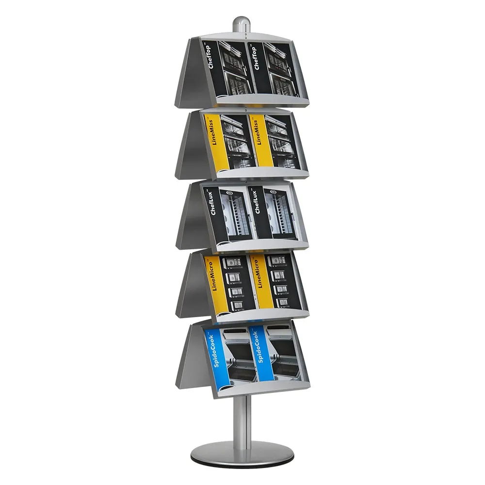 10 Pocket Tiered Brochure Holder