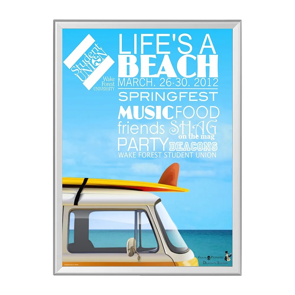 A1 Silver Sign Frame
