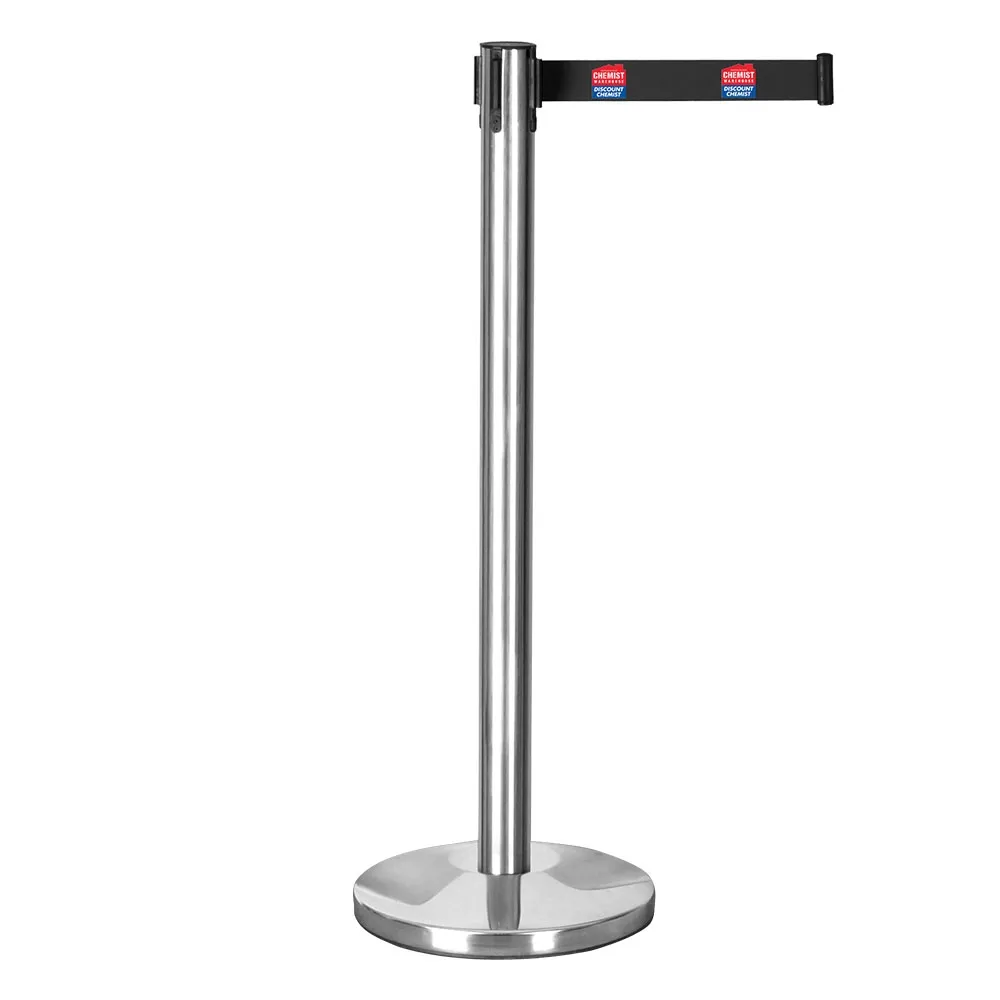 Crowd Control Stanchions with Print