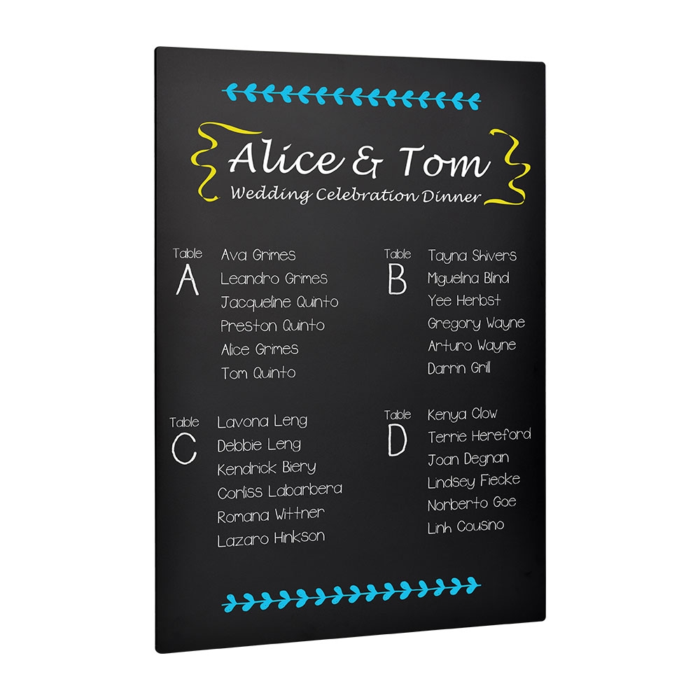 Double Sided Chalkboard Sign 450 x 600 ¦ Slimline Warehouse