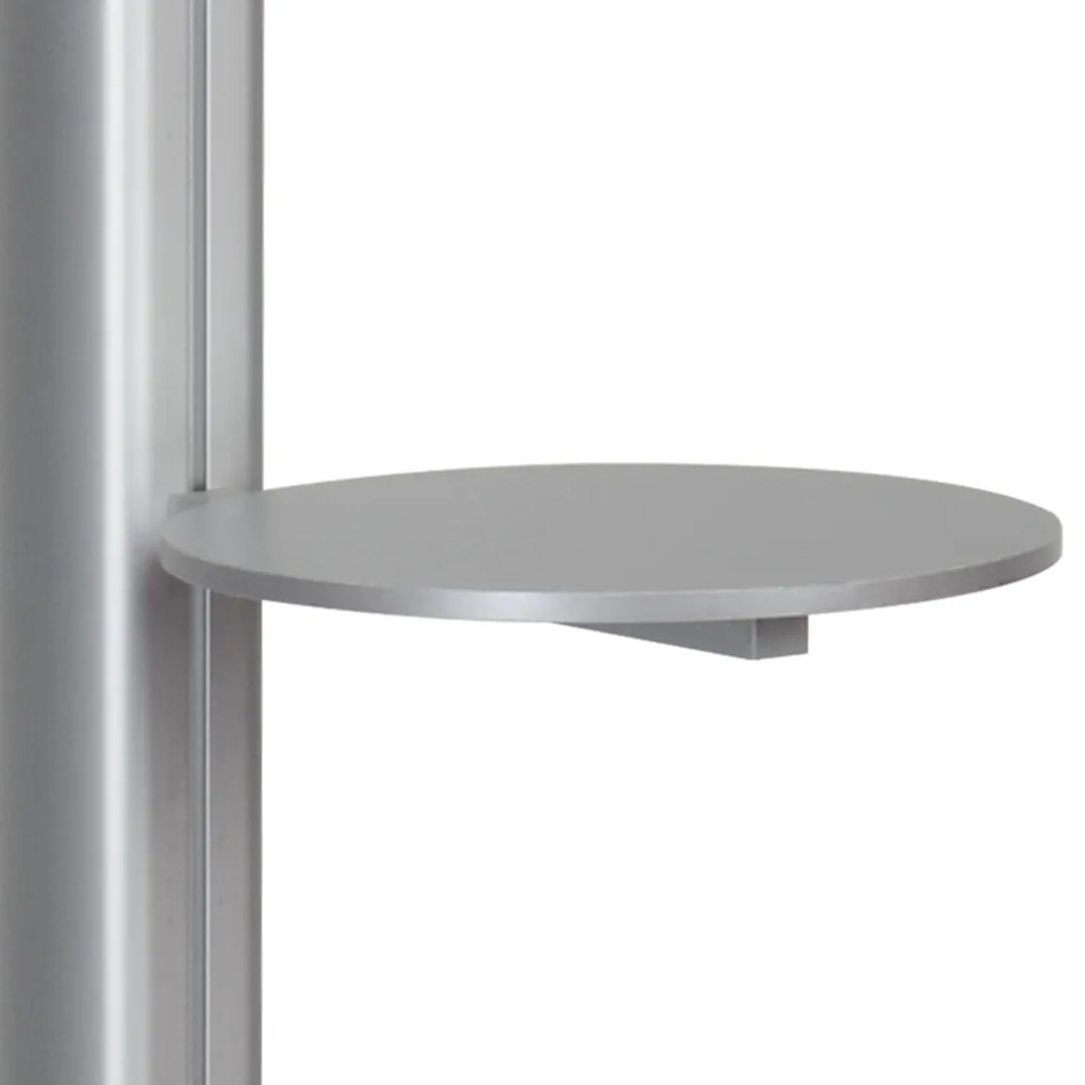 Round Grey Shelf for Sage System