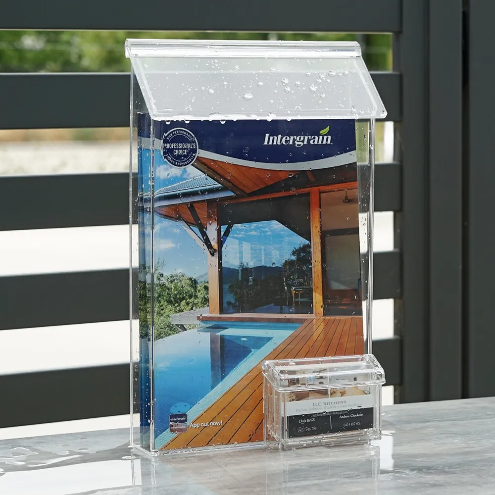 Outdoor A4 Brochure Holder