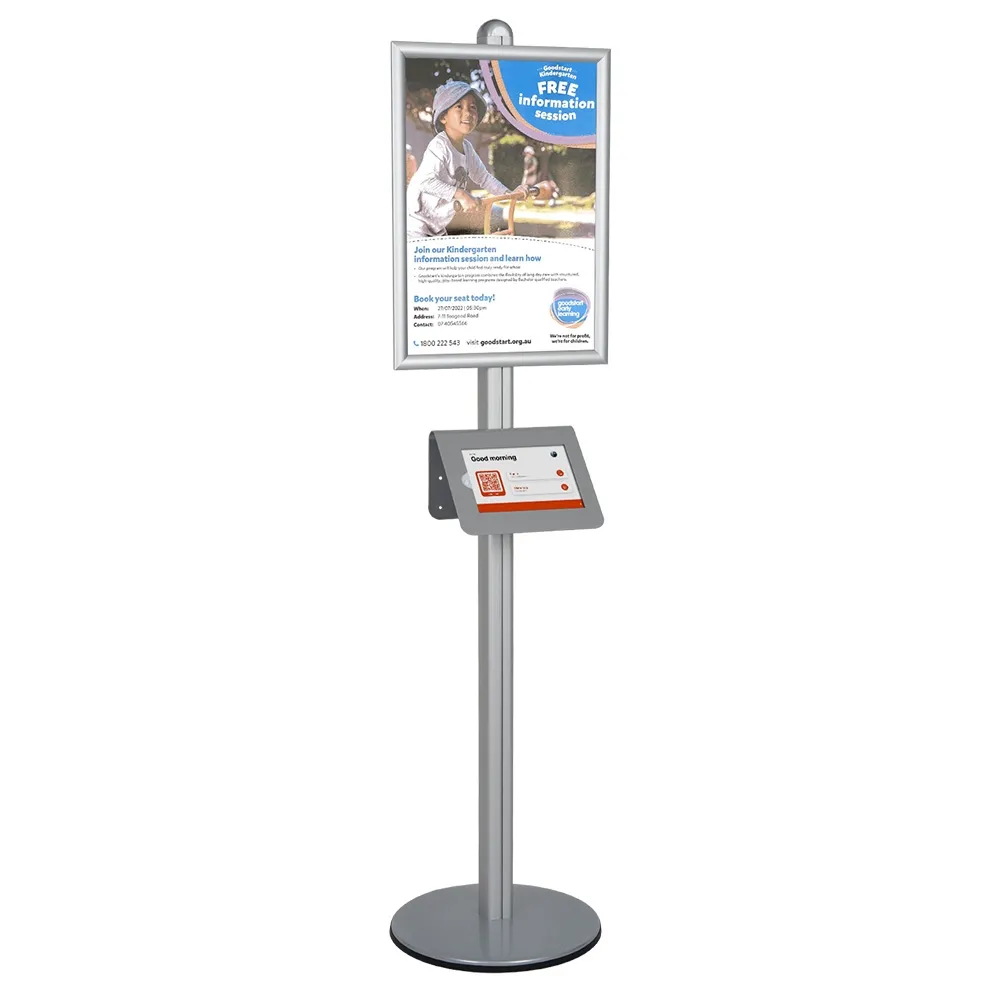 Anti Theft iPad Floor Stand