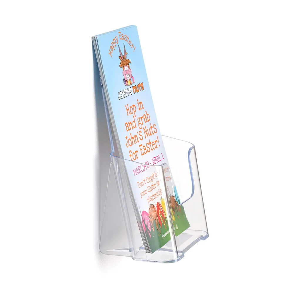 DL Acrylic Brochure Holders – Counter Top or Wall Mounted