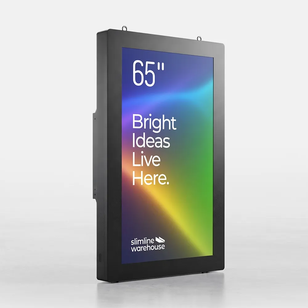 65” 4K Outdoor Wall-Mounted Digital Display